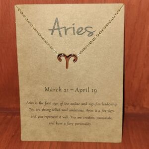 Aries Pendant Necklace  